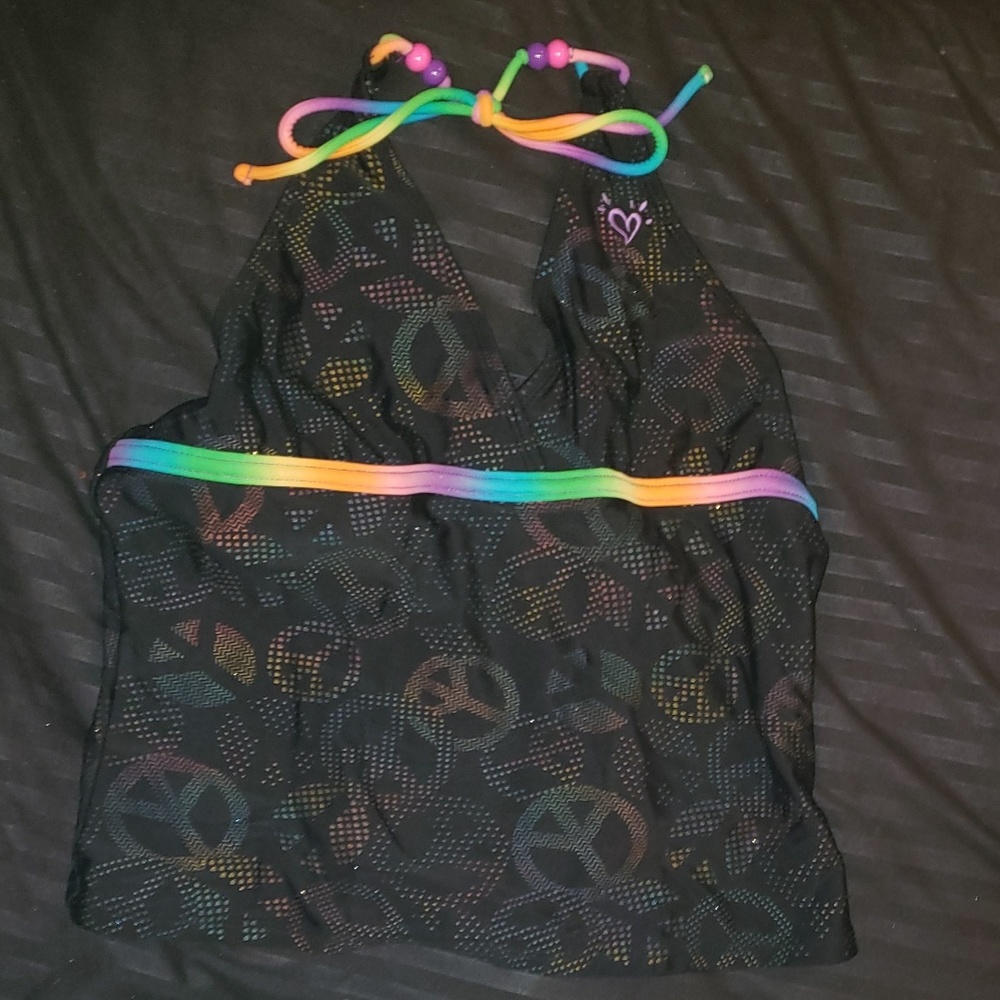 Justice bathing suit size 18
